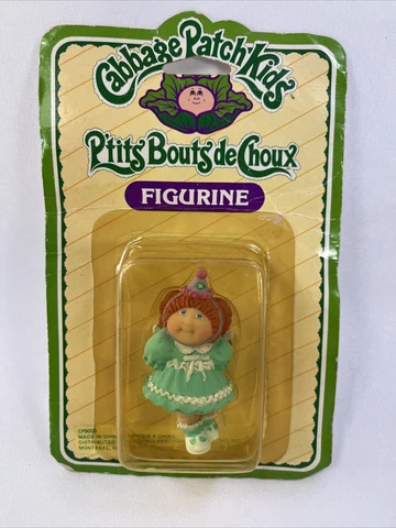 Vintage 1984 Cabbage Patch Kids PVC Figurine NIP MOC Panosh Place Read Desc Cover