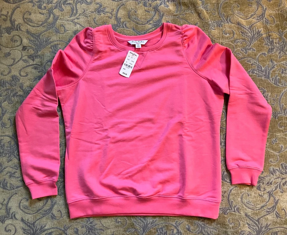 NUEVA Sudadera Brooks Brothers Niñas Rosa Rosa Talla XL Precio de venta: $50 Foto 1 de 4