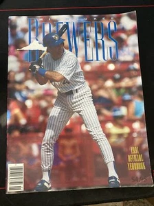 1991 Milwaukee Brewers Official Yearbook - Foto 1 di 2