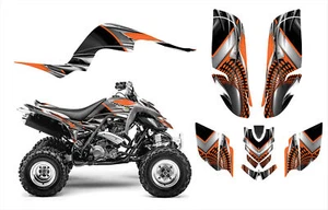 Yamaha 660 graphics decal kit 24 mil thick pliable racing vinyl #7777 Orange - Picture 1 of 2