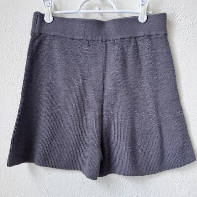 Free People FP Beach Shorts Malibu Solid Surf Knit Women's Sz SMALL Autumn Sky - Image 1 of 4