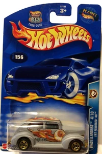 2003 Hot Wheels #156 Wastelanders 4/10 FAT FENDERED '40 grau mit gold 5 Speichen - - Bild 1 von 2