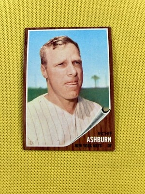 1962 Topps #213 Richie Ashburn New York Mets High-end NM HOF         B62#213A1 - Image 1 of 2
