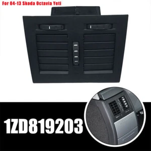 Für 04-13 Skoda Octavia Yeti Klima Auslasskasten Hinten Mittelkonsole Luftausströmer Heizung - Bild 1 von 8