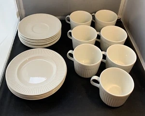 Vintage Johnson Brothers JB Eisenstein Athene weiß 18er Set - Bild 1 von 11