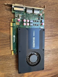 Nvidia Quadro K2000 2GB GDDR5 2xDisplayPort 1x DVI-I High Profile Warranty - Picture 1 of 2