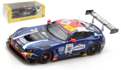 Spark SB140 Mercedes-AMG GT3 #90 'Akka ASP' 3ª 24H de Spa 2017 - Escala 1/43  Foto 1 de 4
