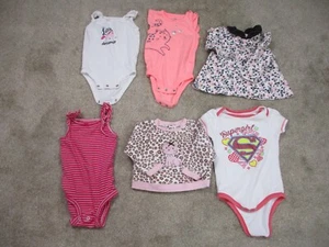 Carters Little Me Supergirl baby Baby girl clothing lot 12M months12 - Picture 1 of 21