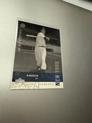 2002-03 Upper Deck UD Superstars - Joe DiMaggio #153 - Image 1 of 2