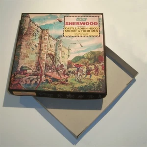 Airfix Empty Sherwood Castle Robin Hood Early Repro Box 1:76 Scale #1685 - Picture 1 of 5