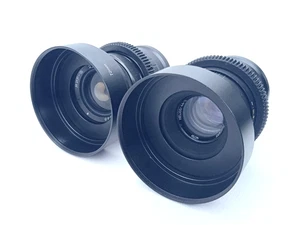 Lenses Cine Mod Set Mir-1B 2.8/37mm Helios 44-2 58mm f/2 Cine Mod  Sony E Mount - Picture 1 of 11