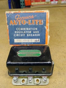 AutoLite VRS-4006-C Voltage Regulator 12V NOS Made in USA - Picture 1 of 9