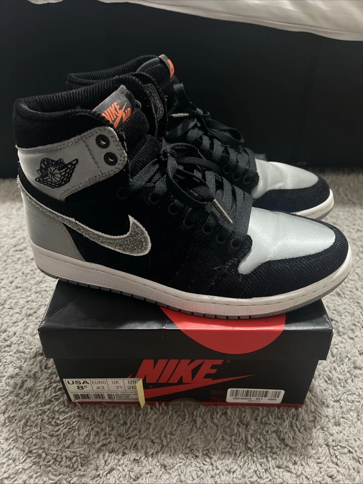 Aleali May x Air Jordan 1 Retro OG High Satin Shadow - Talla 8.5 Para hombres Foto 1 de 4
