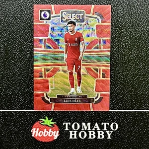 PANINI SELECT PREMIER LEAGUE 2023-24 LUIS DIAZ /149 RED WAVE REFRACTOR TERRACE - Picture 1 of 2