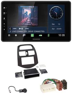 Kenwood MP3 Bluetooth USB DAB Autoradio für Chevrolet Spark (KLM 2012-2013) - Bild 1 von 4