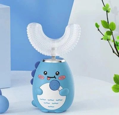 儿童牙刷U形牙刷儿童自动牙刷 — 第 1/4 张图片