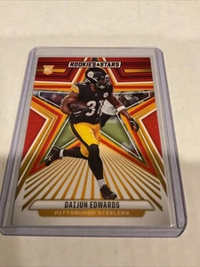 2024 Panini Rookies & Stars Rookies Red Parallel #123 DAIJUN EDWARDS Rookie RC - Picture 1 of 3