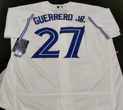 Vladimir Guerrero Jr. TOR White Flex Base Sewn Stitched Jersey. - Image 1 of 4