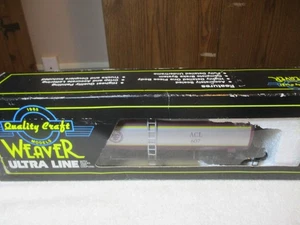 Weaver O Gauge Atlantic Coast Line 40' Single Dome Tank Car ACL 607 MIB - Picture 1 of 9