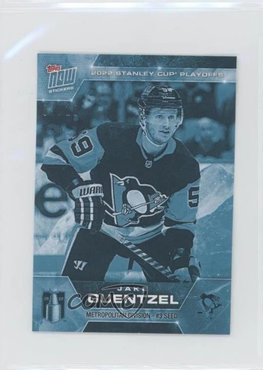 2021 Topps Now NHL Stickers Stanley Cup Playoffs Ice /10 Jake Guentzel #22NHL-24 - Image 1 of 2
