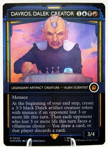 Davros, Dalek Creator | Showcase | Doctor WHO | MTG EDH Dimir | Mythic | NEU NM - Bild 1 von 4