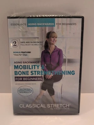 Aging Backwards: Mobility & Bone Strengthening For Beginners DVD 2015 Essentrics - Imagem 1 de 2