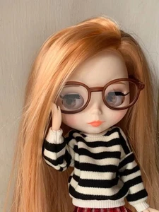 Muñeca Blythe Pelo Naranja Takara Piel Blanca BJD 1/6 Cara Mate Cuerpo Articulado 12" - Imagen 1 de 24