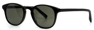 Warby Parker Downing 100 schwarze runde Gläser-Sonnenbrille ""HOME TRY DEMO"" 48-21-140 - Bild 1 von 14