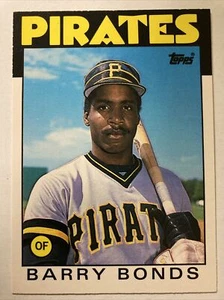 Barry Bonds 1986 Topps Traded Rookie Card #11T (3729) - Picture 1 of 2