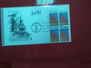 U. S. Stamp FDC-2031 block of 4- Science/Industry - Artmaster - comb. shipping - Picture 1 of 1