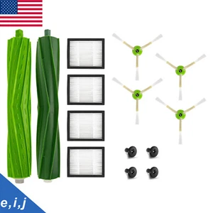 2 Roller Brushes & 4 Side Brushes & 4 Filters Kit for iRobot Roomba e i j Series - Picture 1 of 6