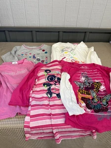Lot - Girls 6T Long Sleeve Shirt – Justice Guess Falls Creek Clean Play-ware - Picture 1 of 11