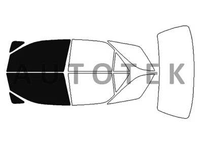 Película precortada ventanas delanteras de dos puertas cualquier tono para Lexus RX300 1999-2003 Foto 1 de 4