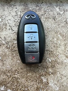 2005 - 07 INFINITI G35 SMART KEY REMOTE FOB (4-BUTTON) FCC: KBRTN001 GOOD! - Picture 1 of 3