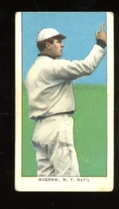 1909-11 T206 Baseball #320 John McGraw (Finger In Air) GD - Picture 1 of 2