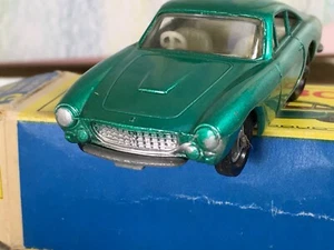 Matchbox Lesney # 75b Ferrari Berlinetta metallic green NMint in Fair Box - Picture 1 of 10