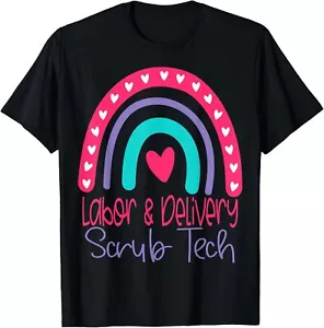 L&D Scrub Tech Labor And Delivery Surgical Technologist T-Shirt Hoodie - Picture 1 of 10