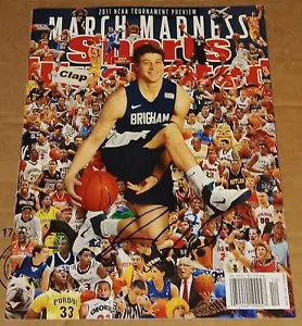 JIMMER FREDETTE BYU COUGARS SIGNED HANDSIGNIERT SPORT ILLUSTRIERT SI OHNE ETIKETT - Bild 1 von 1