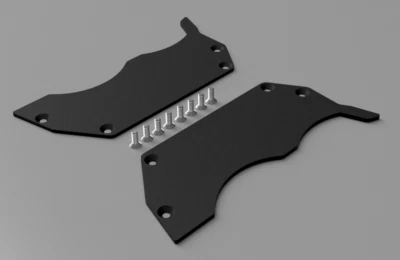 SKOOKUM RC Arrma Infraction Felony Limitless | Wheel Well Covers | Lightweight Plastic