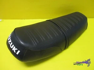 Fit For Suzuki T250 T350 Black Seat Complete New High Quality **mi61** - Picture 1 of 5