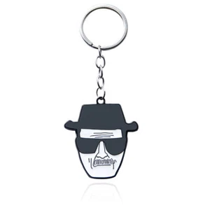 TV Breaking Bad Keychain Key Holder Walter White Key Chain Metal Keychain - Picture 1 of 12