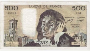 Billet de 500 Francs Pascal 05/10/1978 TTB ( 289 ) - Foto 1 di 3