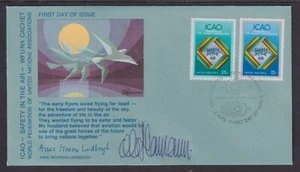 Ole Hamann, Artist, Signed 1978 UN International Civil Aviation Organization FDC - Picture 1 of 1