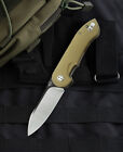 Bestech Knives Torpedo Folding Knife 3" D2 Tool Steel Blade Grooved G10 Handle