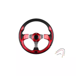 Aspeed Racing Steering Wheel 320mm Modification Drifting Steering Wheel RED - Foto 1 di 2