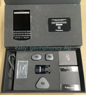 Brand New BlackBerry Porsche Design P'9983 Factory Unlocked OS 10.3 Smartphone - Image 1 of 4