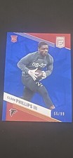 2023 Donruss Elite Clark Phillips III Rookie Blue Parallel /99 RC #121 Falcons