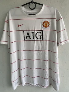 Manchester United 2007 2008 Nike Pre Match Training Football Shirt Top Jersey XL - Picture 1 of 13