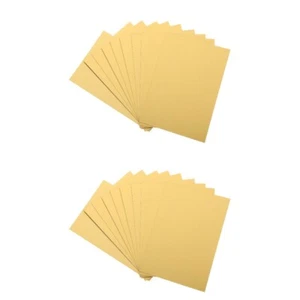 2 Count Blank Aluminum Plate Sublimation Items Metal Photo Blanks - Zdjęcie 1 z 12
