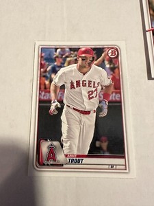 2020 Bowman Paper #1 MIKE TROUT ANGELS QTY AVAILABLE